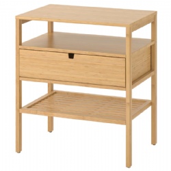 Bamboo Nightstand L