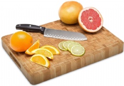 End Grain Wood Bamboo Cutting Board for Kitchen Commercial Use