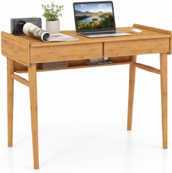 Home Office Desk with 2 Storage Drawers